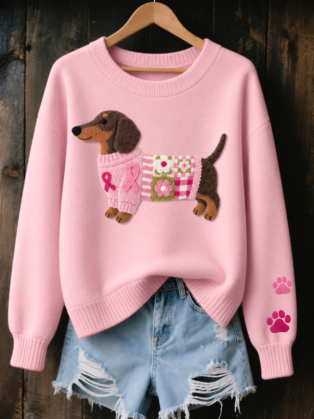Marcela | Sweter z jamnikiem