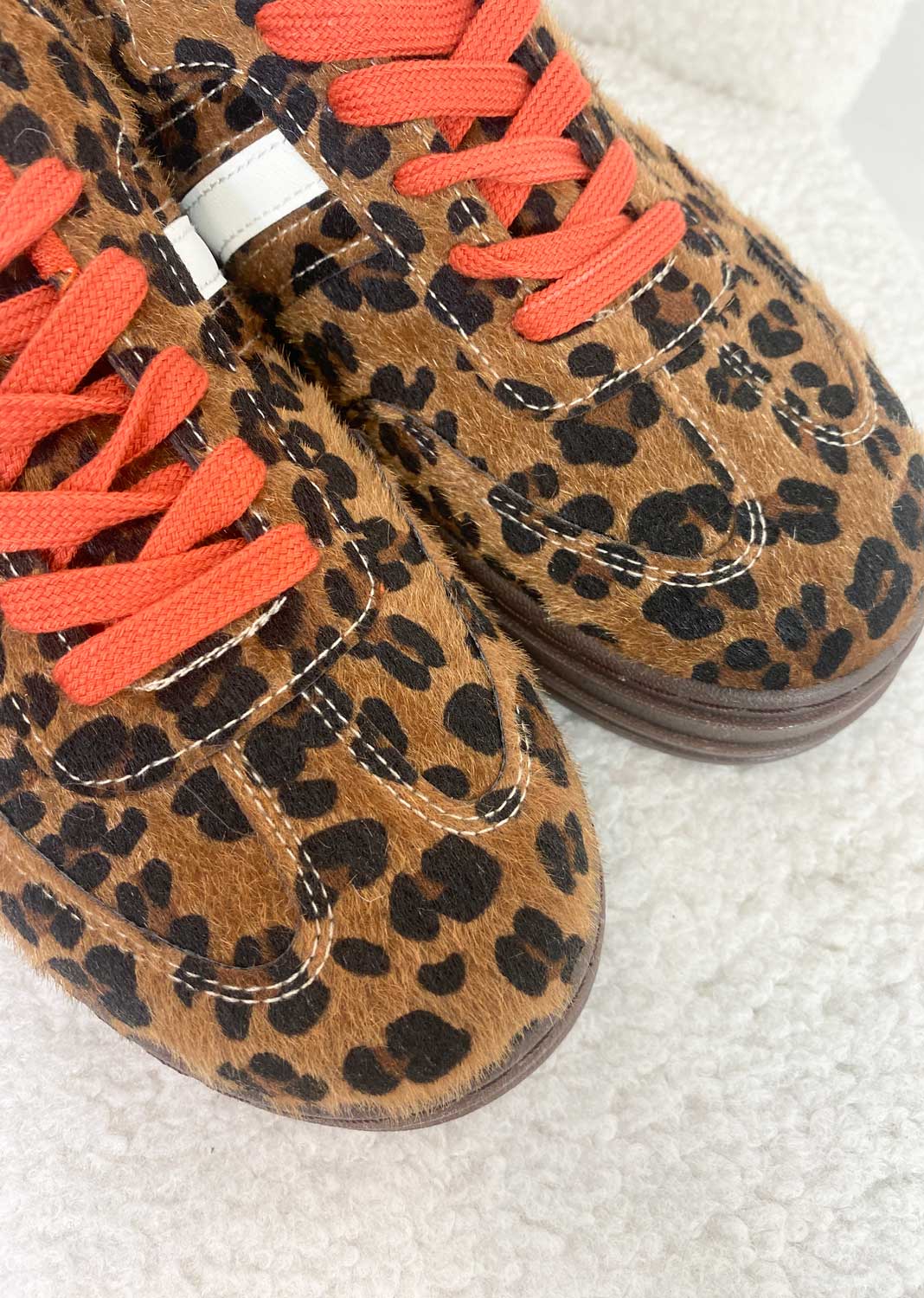 Halszka | Sneakersy w panterkę