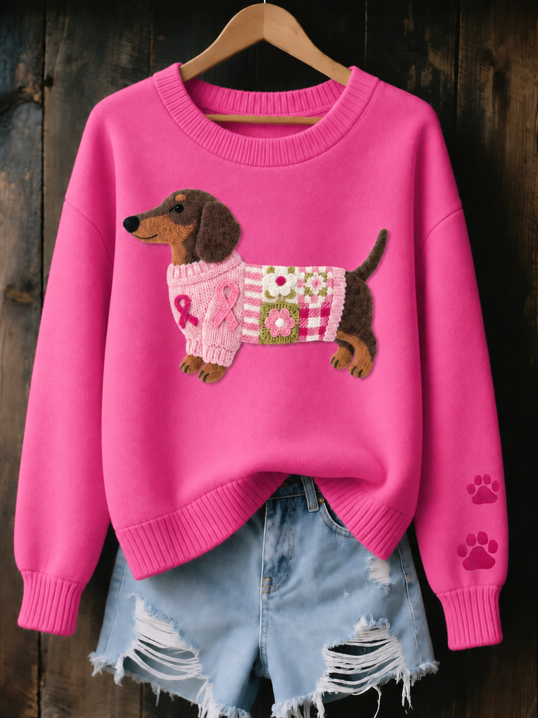 Marcela | Sweter z jamnikiem